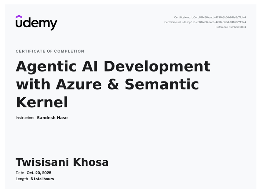 Agentic AI Development
