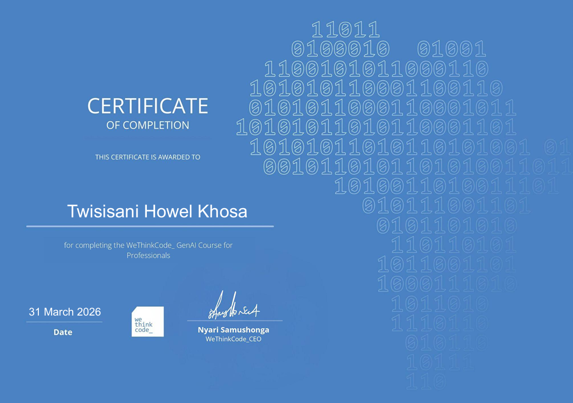 Gen AI Course for Professionals