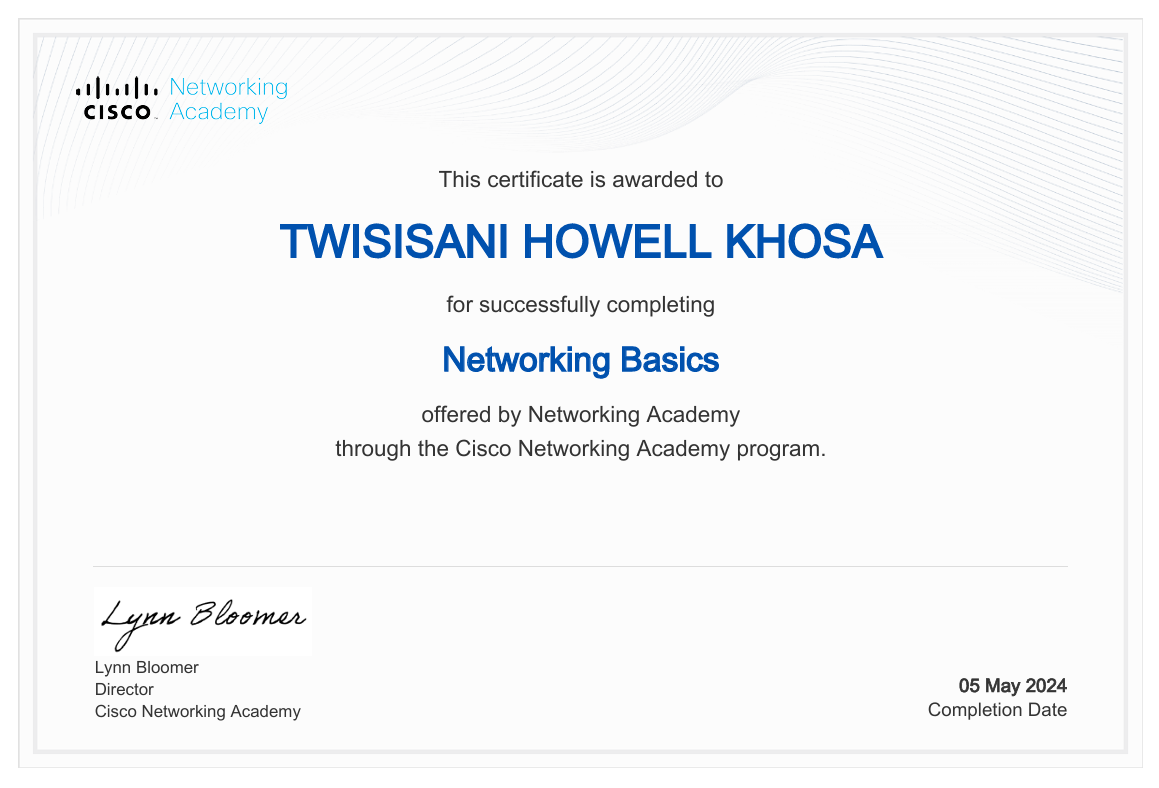 Networking Basics